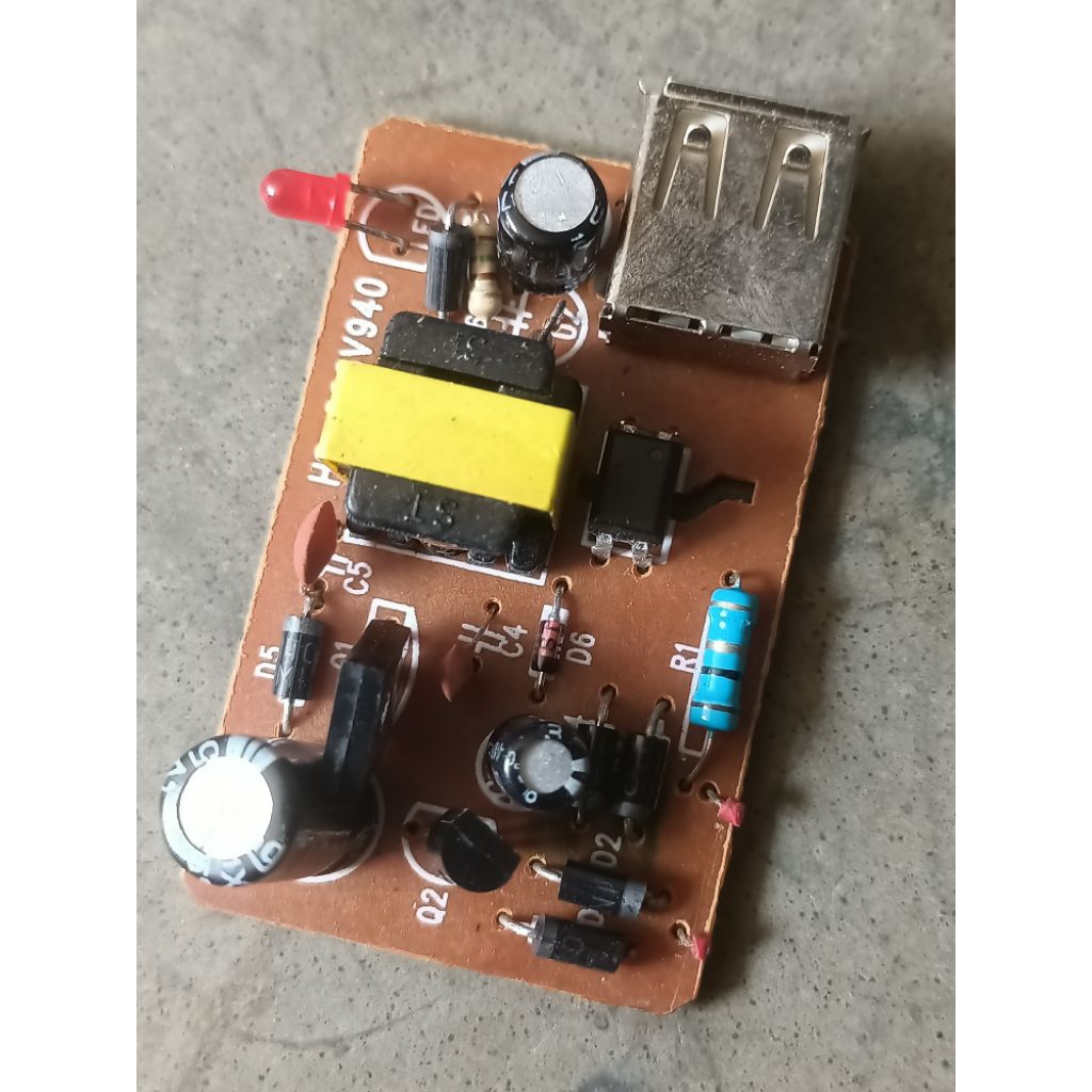 Modul charger 5v kit PSU mesin adaptor 5v sudah di test normal