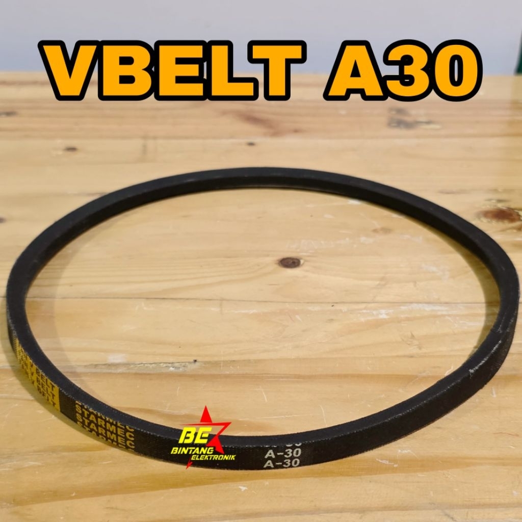 VBELT A30 V-BELT MESIN CUCI A-30 V BELT A 30 VAN BELT 720 PAN BELT VAN BEL