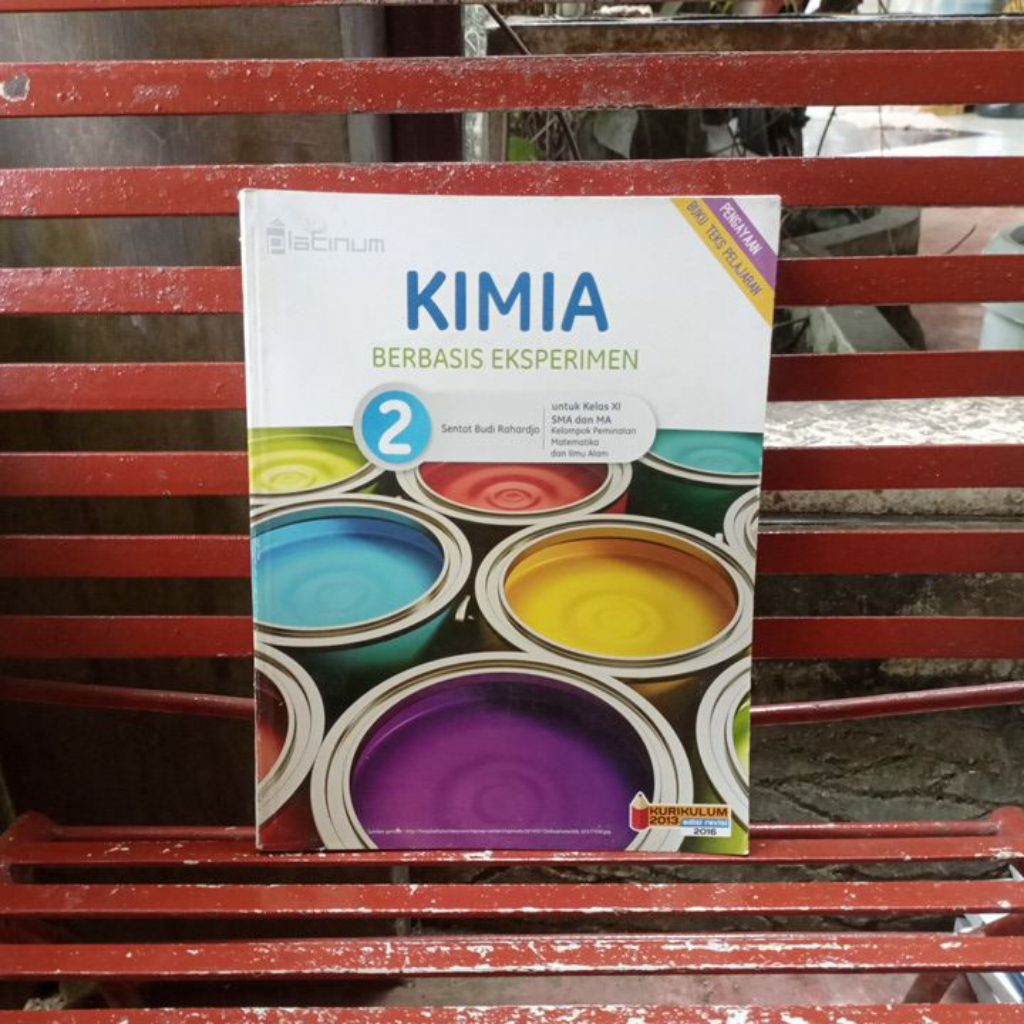 Buku Kimia Berbasis Eksperimen Untuk Sma/Ma Kelas XI/11/2 K13 Revisi Penerbit Platinum