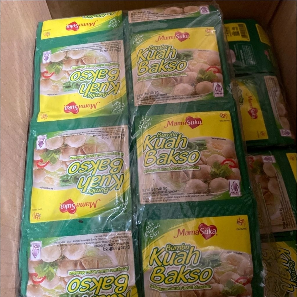 

bumbu kuah bakso mama suka 8 gram isi 10 renceng