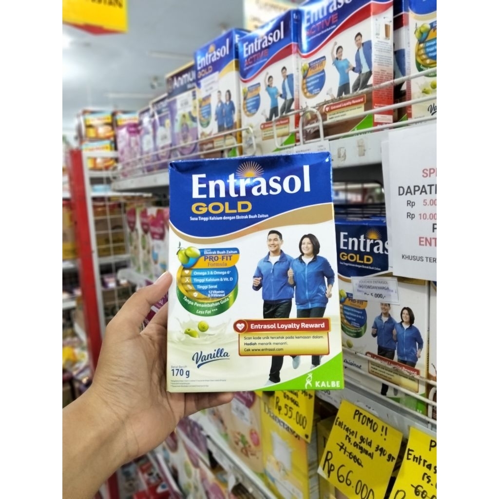 

ENTRASOL GOLD 170g ORI