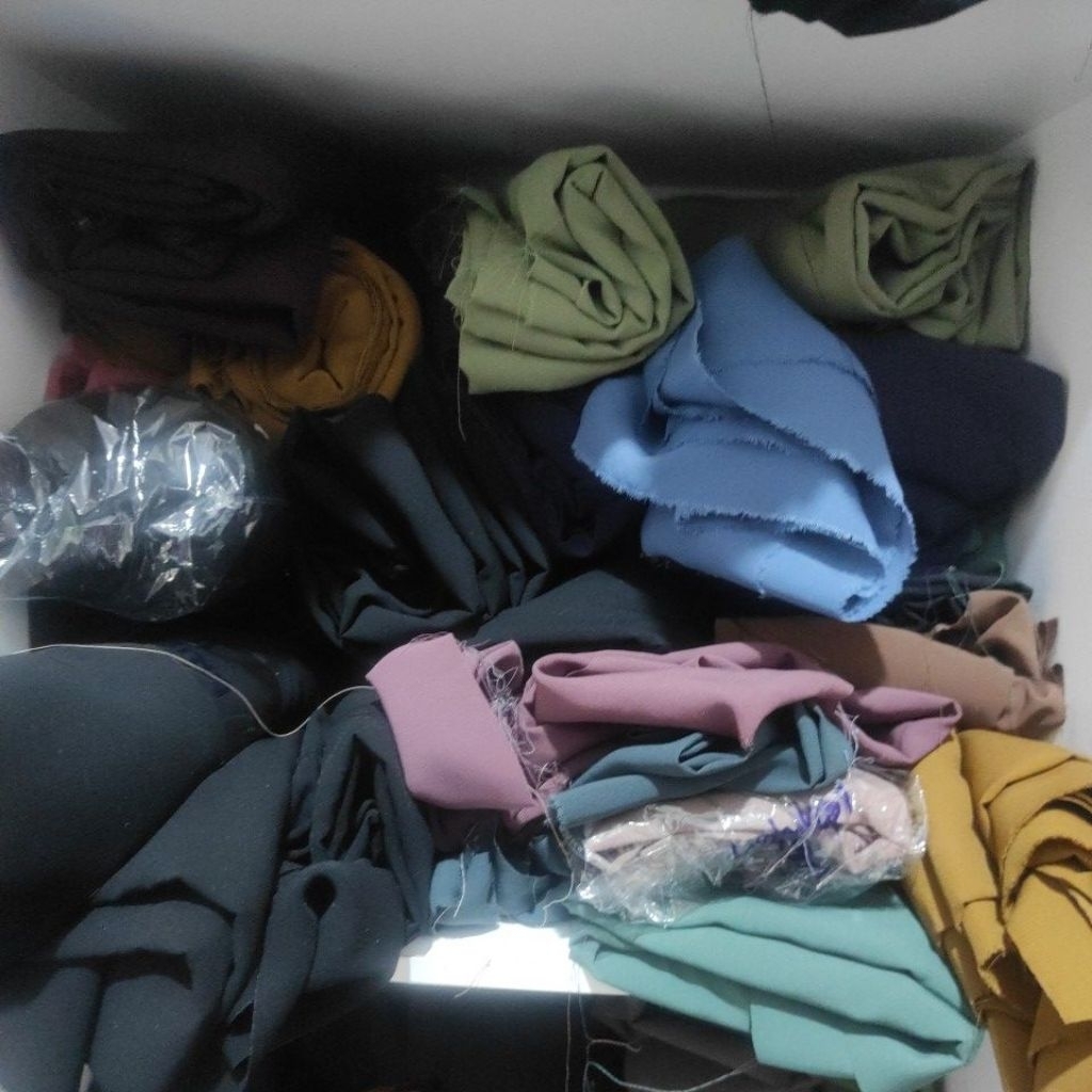 SISA KAIN FORTALEZA , sisa gulungan -KAIN ARAB tasik-