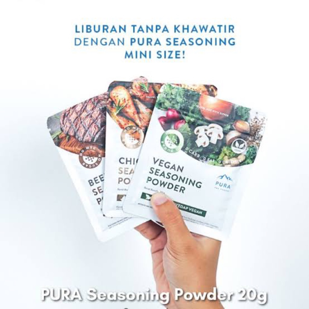 

pura kaldu bubuk sapi asli 20g - pura kaldu bubuk - pura kaldu ayam kampung - pura kaldu seasoning powder