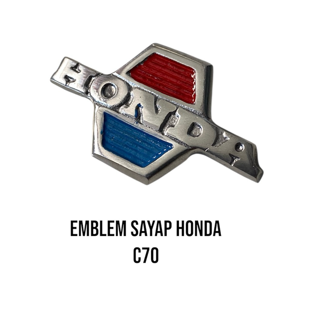 emblem sayap honda c70