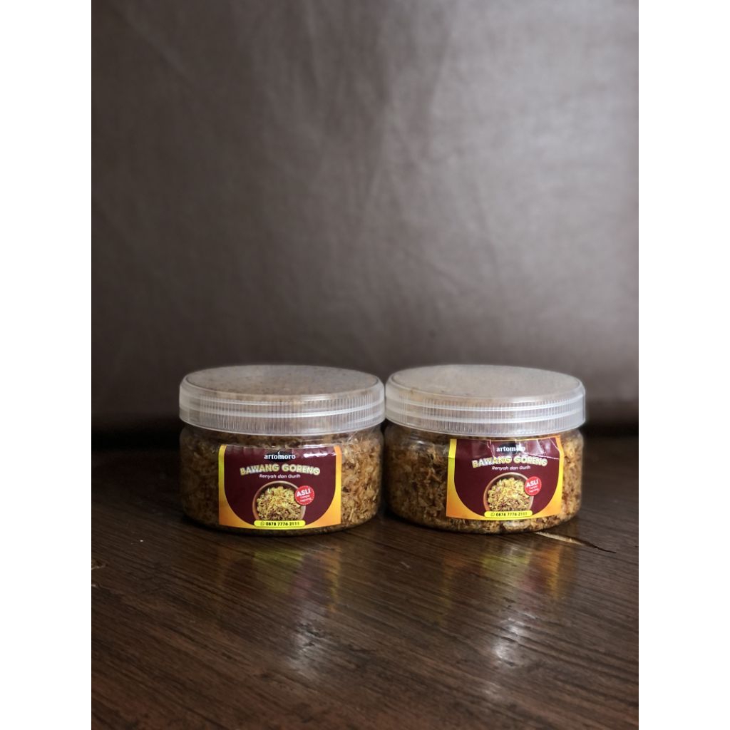 

Paket Kecil Isi 2 Bawang merah Goreng