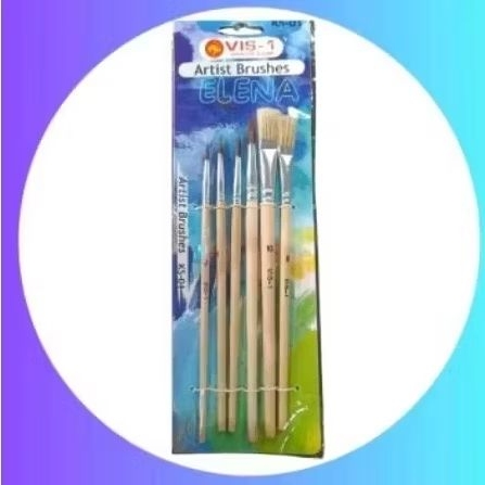 

KUAS LUKIS 6IN 1 | KUAS CAT AIR | KUAS LUKIS MURAH