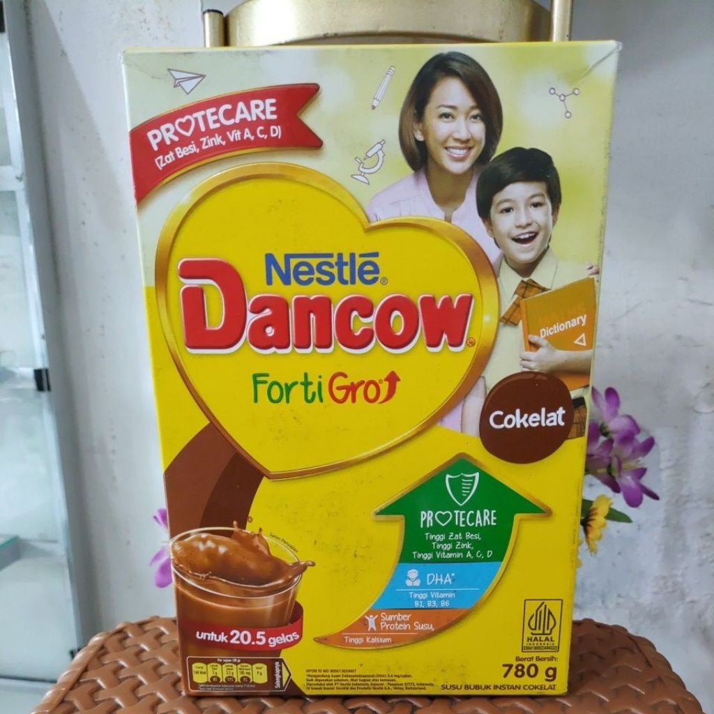 

Dancow fortigrow cokelat 780gr