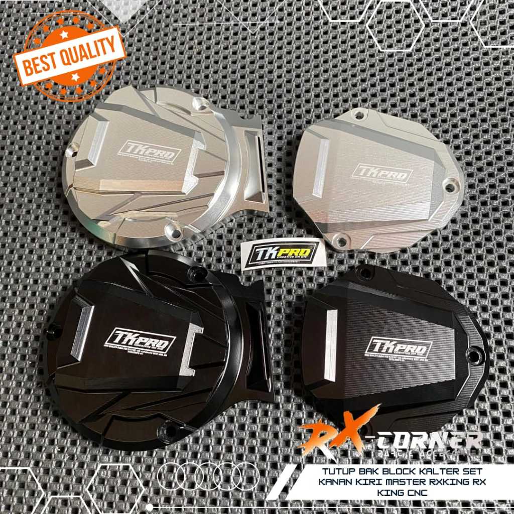 TUTUP BAK BLOCK KALTER SET KANAN KIRI MASTER RXKING RX KING CNC