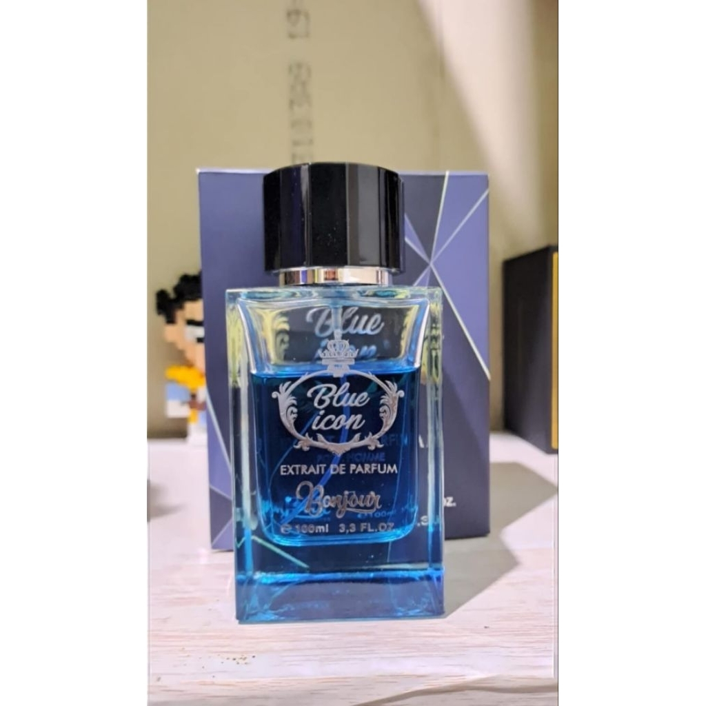 Bonjour Blue Icon Preloved 100% Original