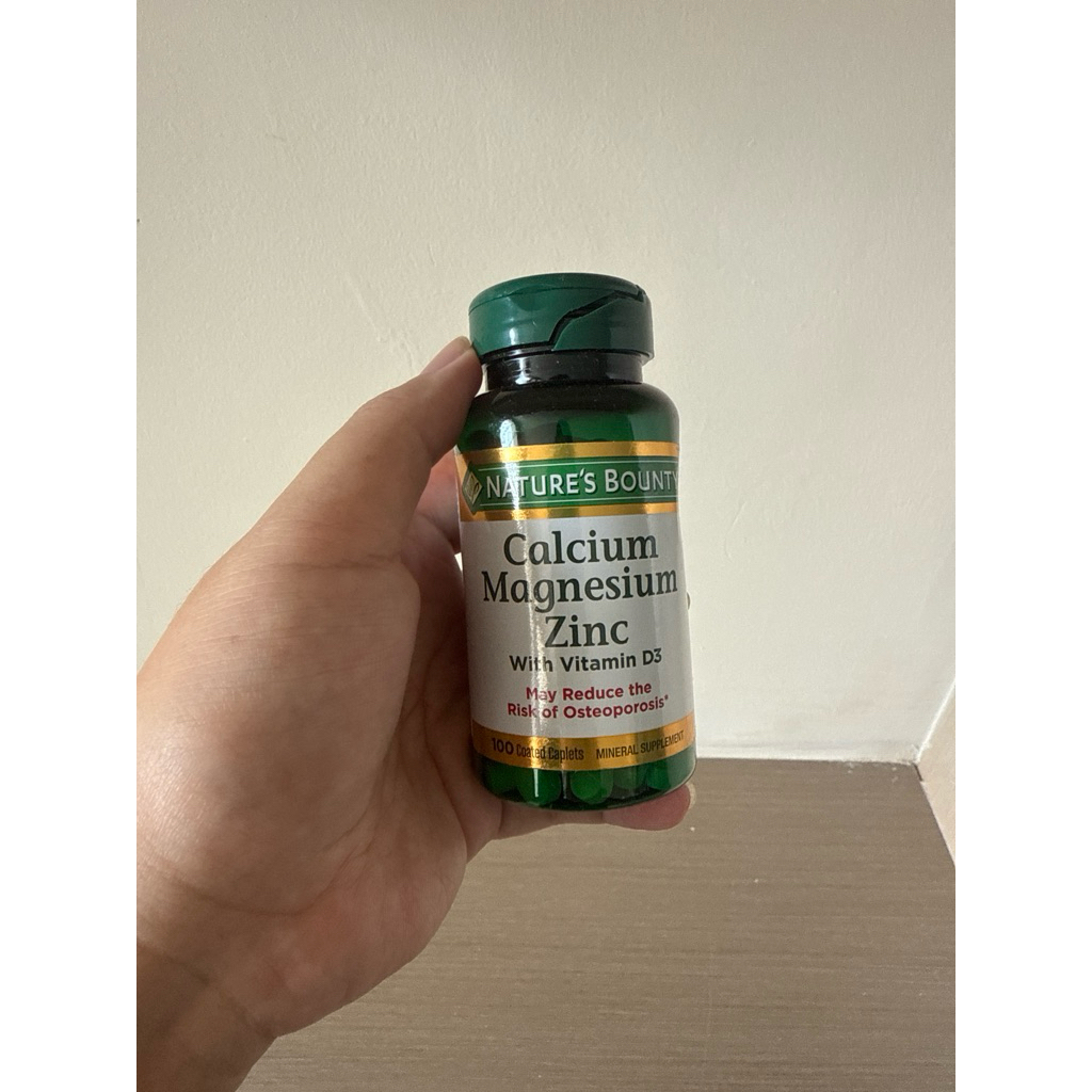 nature’s bounty Calcium magnesium Zinc HARGA SPECIAL DEFECT