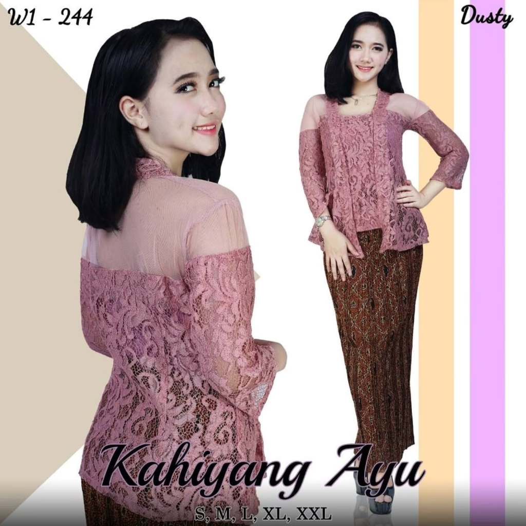 Kahiyang Kebaya bali brokat Modern - Kebaya Wisuda- Kebaya Modern - Kebaya Pesta - Kebaya Hijab - Ba