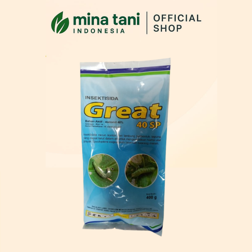 GREAT 40SP Insektisida Racun Kontak & Lambung