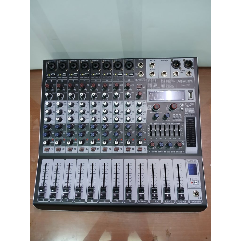 MIXER ASHLEY SUPER M 8 COMPRESOR ORIGINAL 8 CHANEL