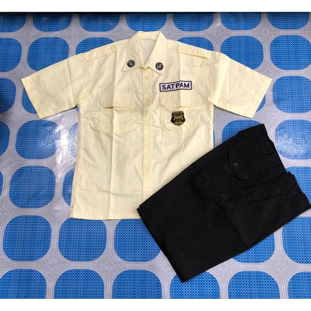 SERAGAM PDH SATPAM SERAGAM PDL SATPAM KAOS SATPAM CREAM KAOS SATPAM COKLAT KAOS SATPAM PUTIH