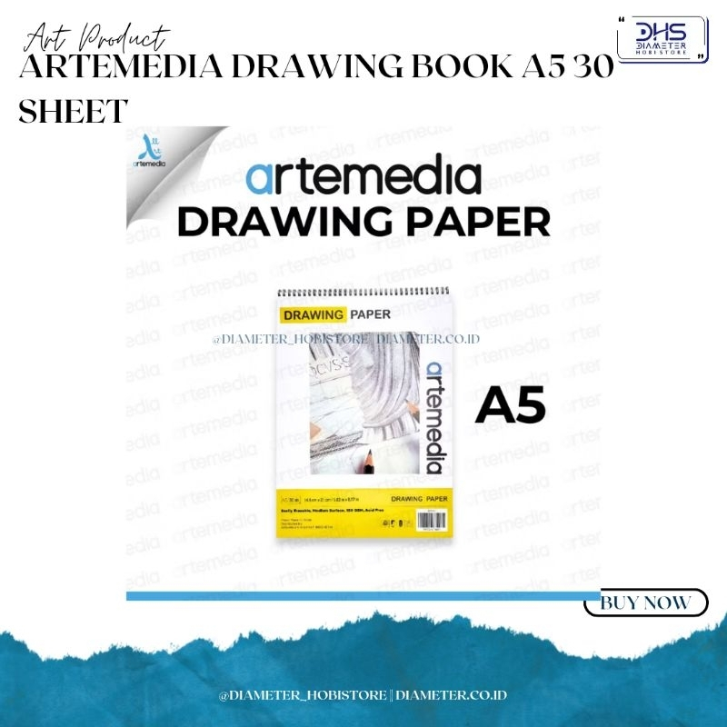 

Artemedia Drawing Book A3 / A4 / A5 30 sheet