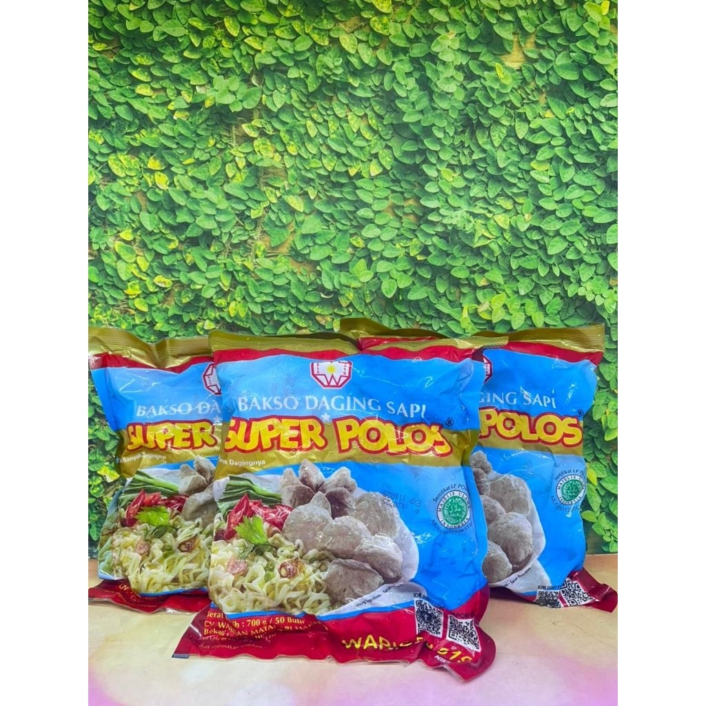 

Warisan Bakso Super Polos Isi 50