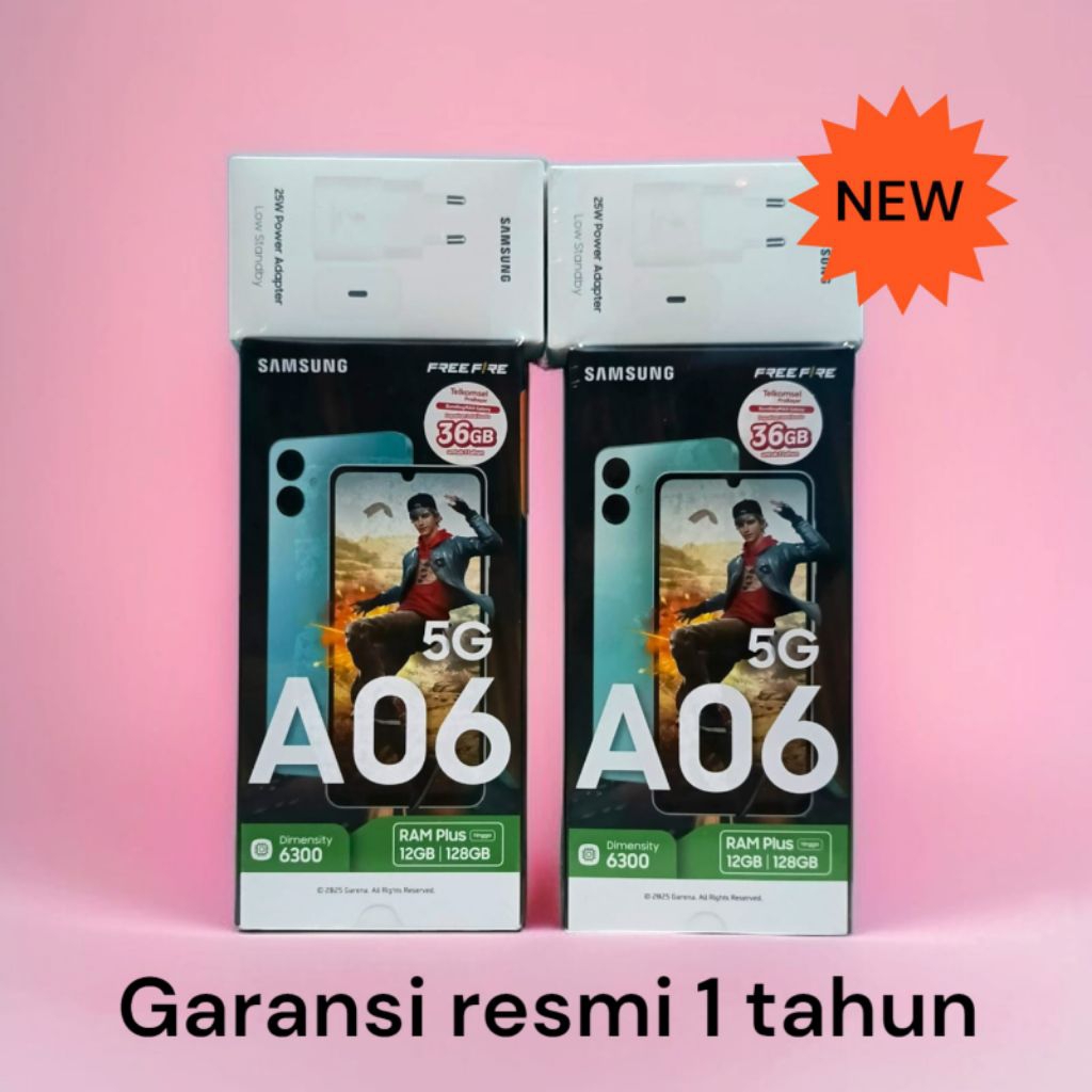 Samsung A06 5G 6/128GB Original garansi resmi