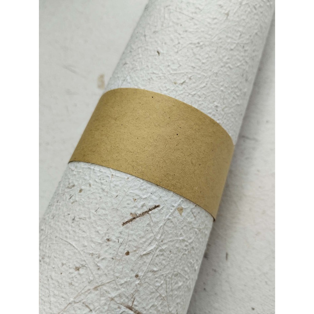 

Kertas Daur Ulang Serat Debog Pisang Putih Alami