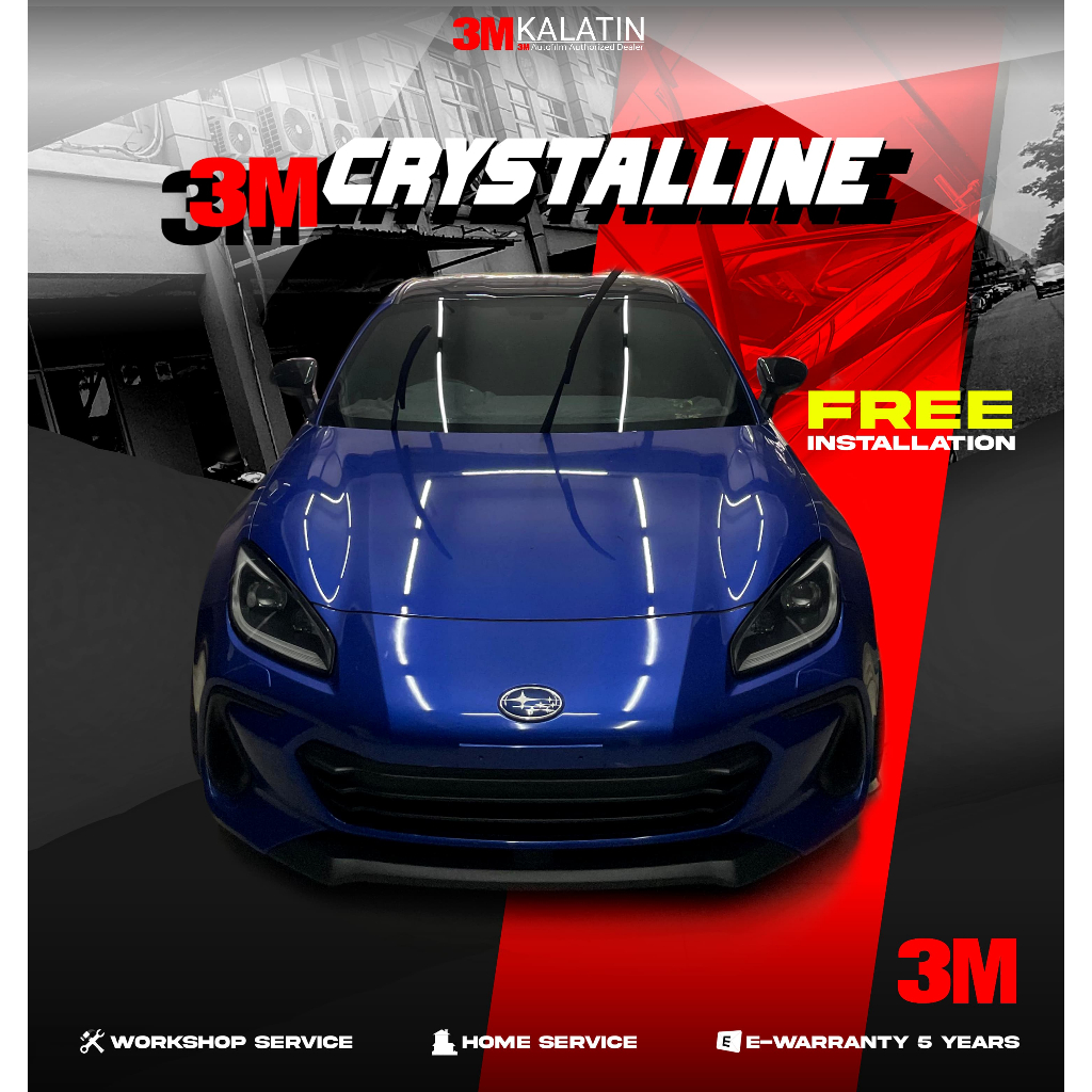 KACA DEPAN 3M CRYSTALLINE (MEDIUM)