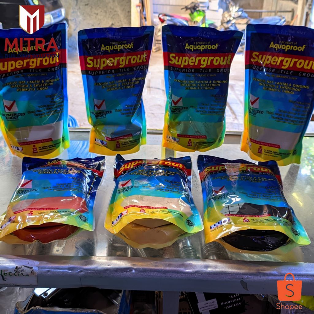 Nat Keramik Supergrout by Aquaproof / Nat oker Keramik Supergrout 1 Kg