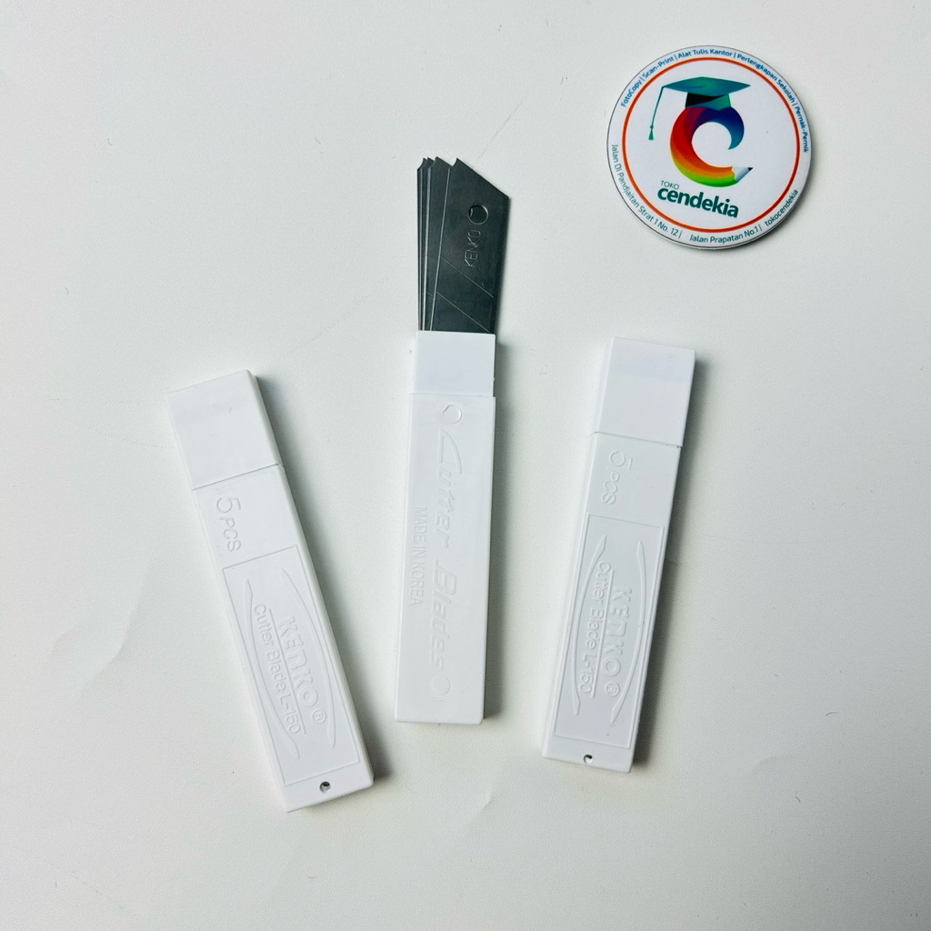 

Isi Refill Cutter Kater Blade Spare Blades KENKO Besar L-150 L150