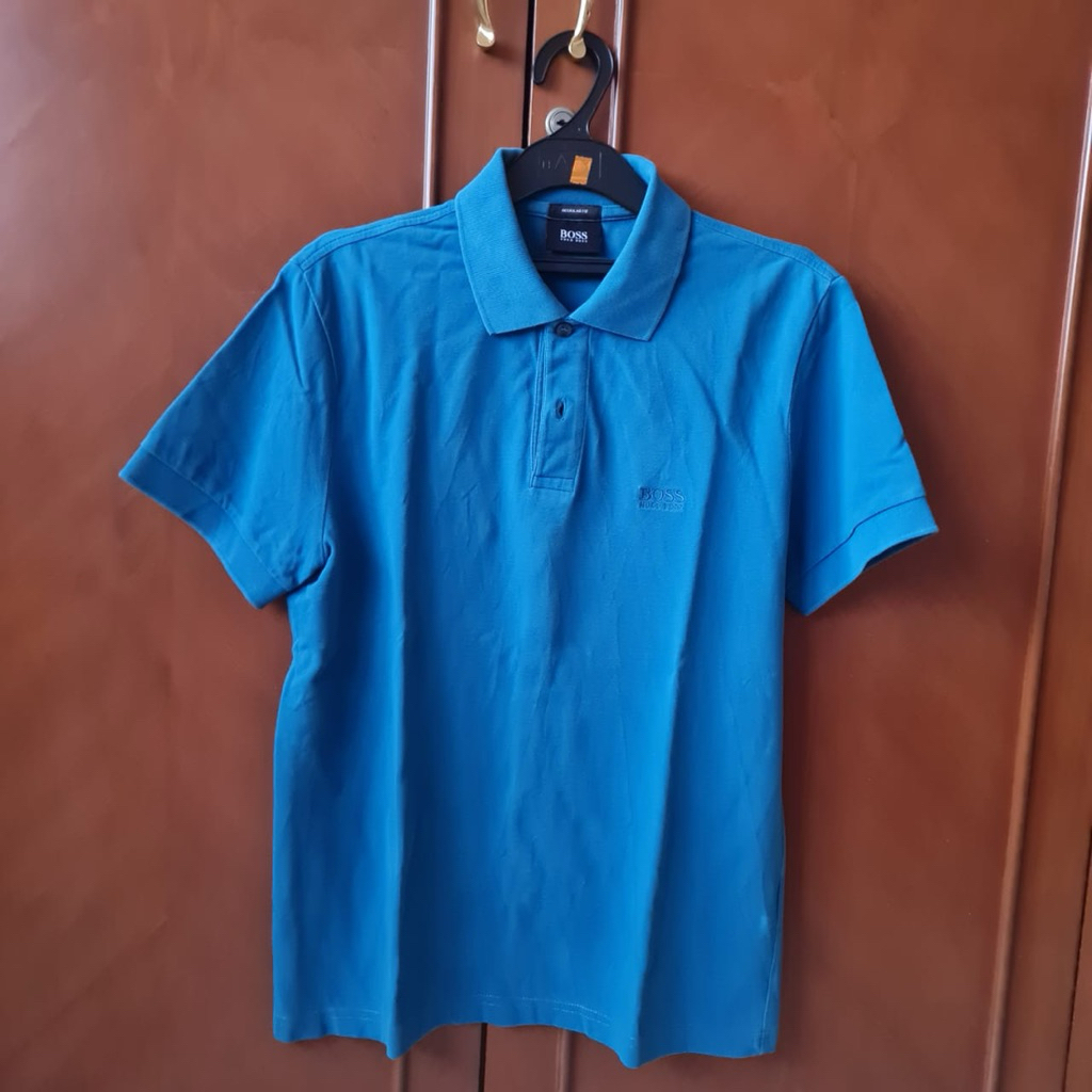 Polo shirts atasan pria/ kaos berkerah laki-laki Hugo Boss
