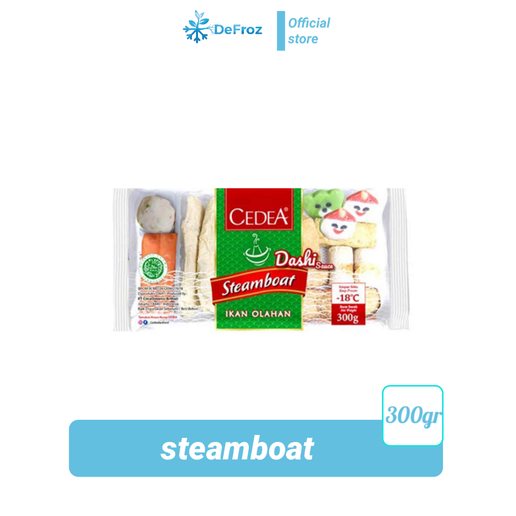 

Cedea Steamboat Ikan Olahan 300g