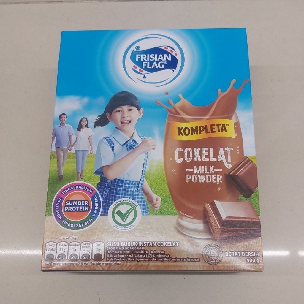 

Frisian Flag Kompleta 400gr Coklat