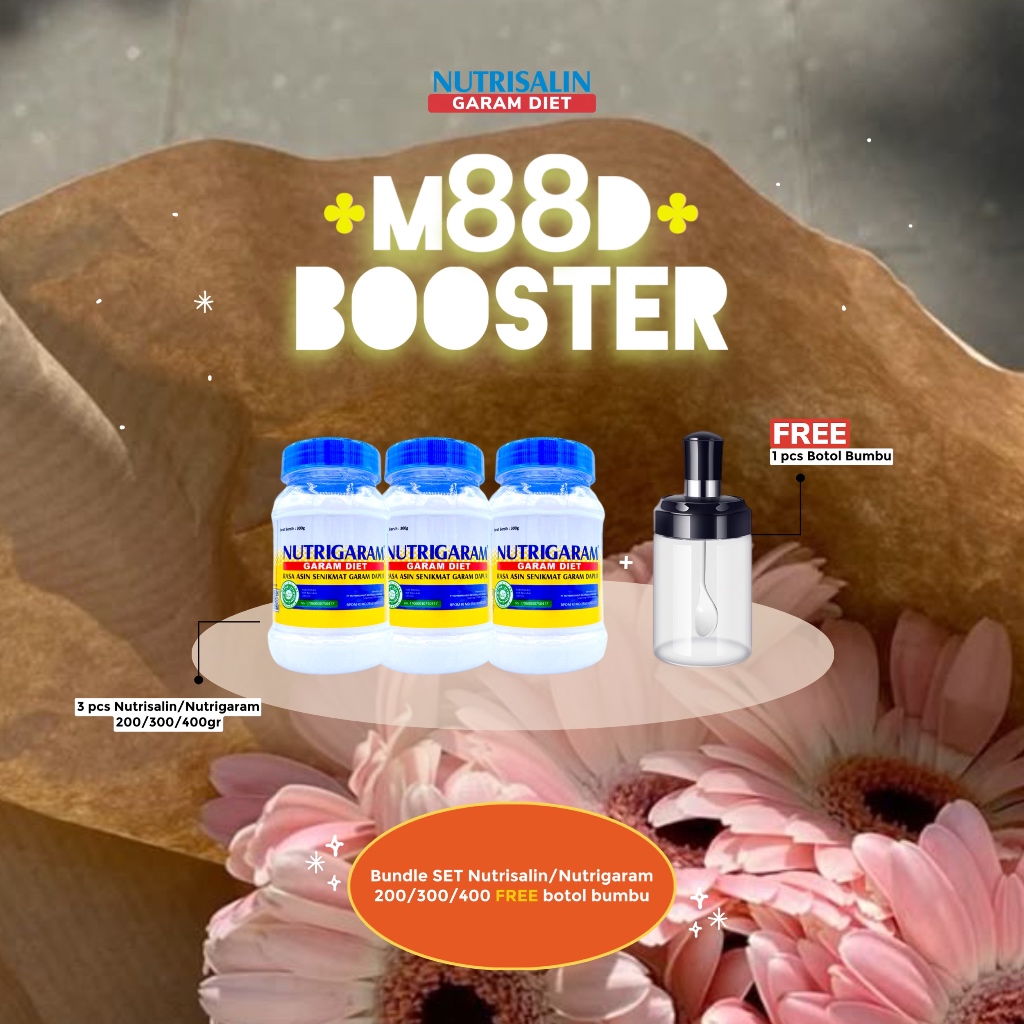 

3 pcs Nutrigaram 300gr FREE Botol Bumbu Premium