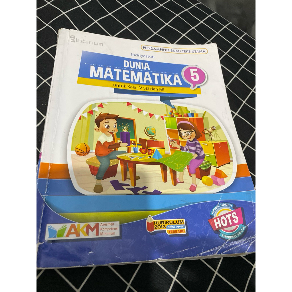 Dunia Matematika kelas 5 penerbit platinum Tiga Serangkai (bekas)