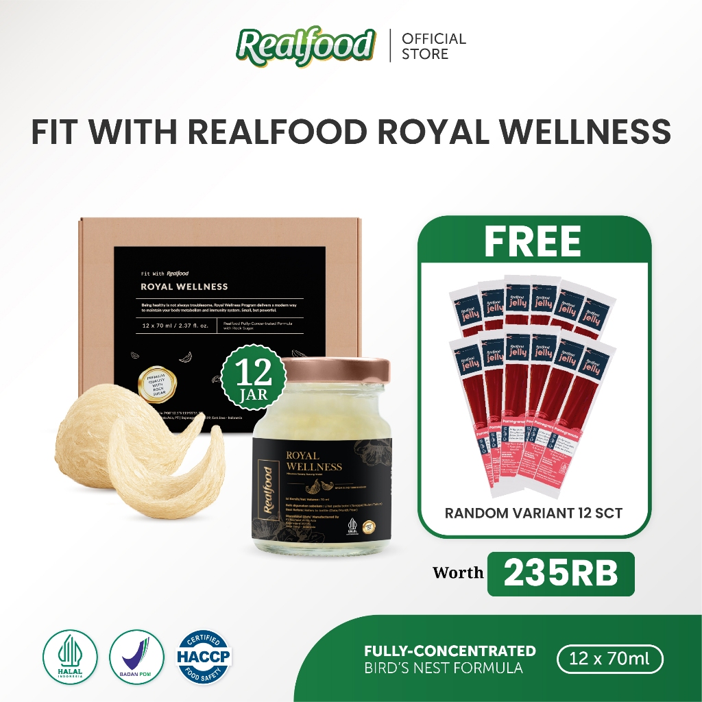 

Realfood Royal Wellness Sarang Burung Walet