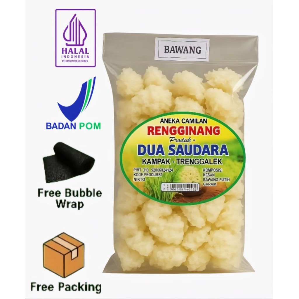 

RENGGINANG MENTAH MINI 250G I 500G FREE BUBLE+PACKING DUS