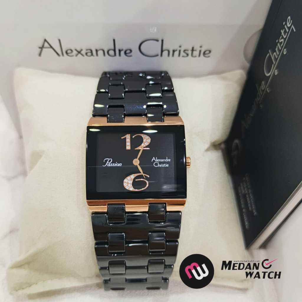 Jam Tangan Wanita Analog Alexandre Christie 2881LH AC2881 AC 2881 LH 2881 LHBRGBA Original Garansi R