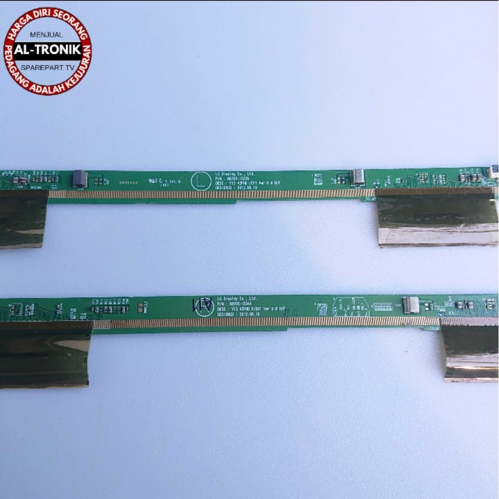 TICON PANEL TV LED LG 42 INCH MODEL 42LN5710 TIKON COF LG 42LN5710