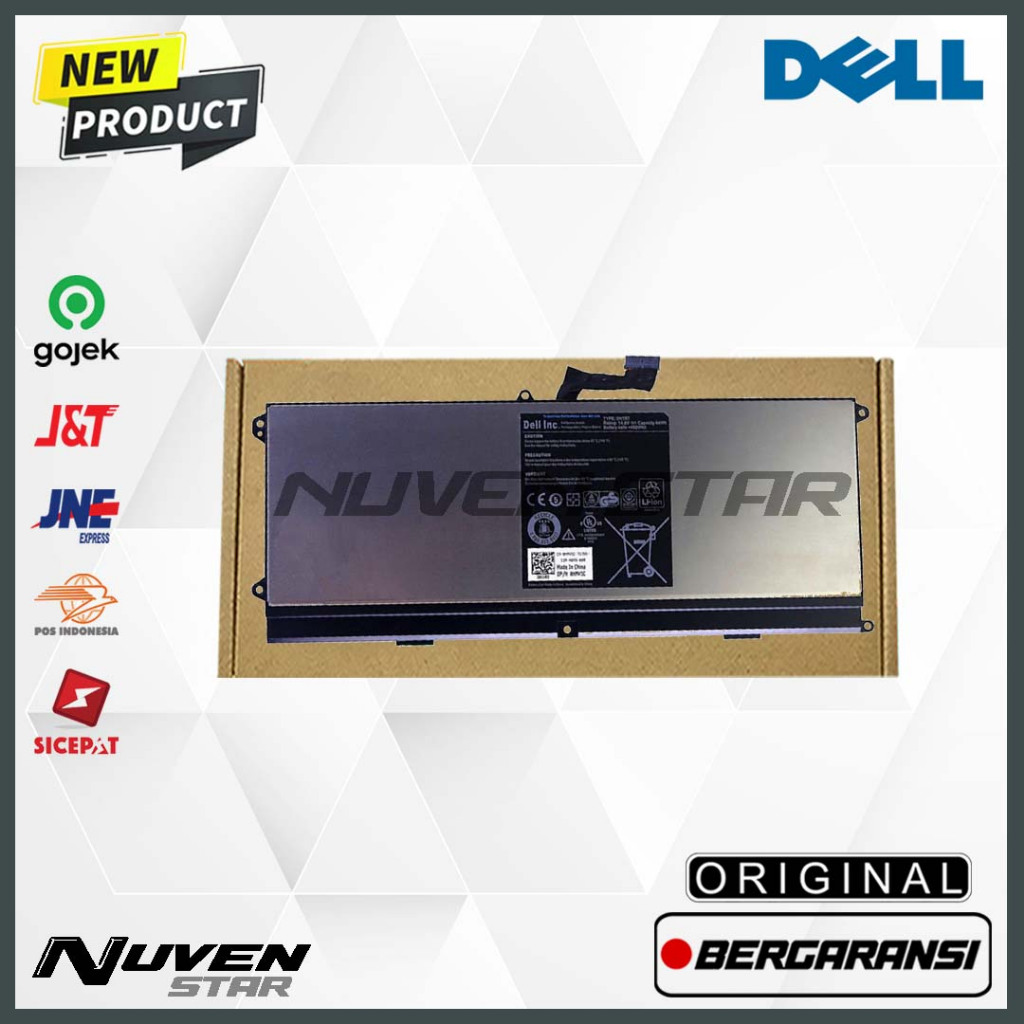Original Baterai Laptop DELL XPS 15z L511x L511z 0HTR7