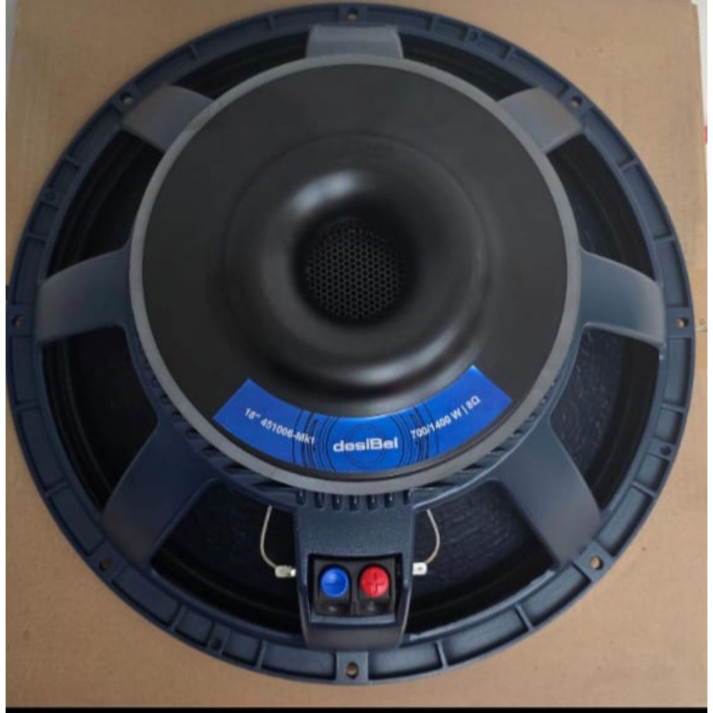 SPEAKER SUBWOOFER  ACR DESIBEL 18inch 451006-MK1