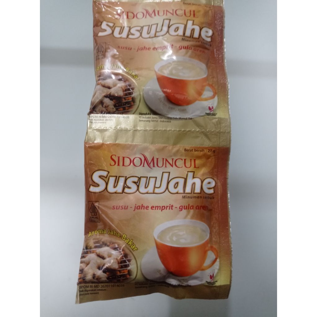 

Susu Jahe Sidomuncul 27g renceng 10pcs