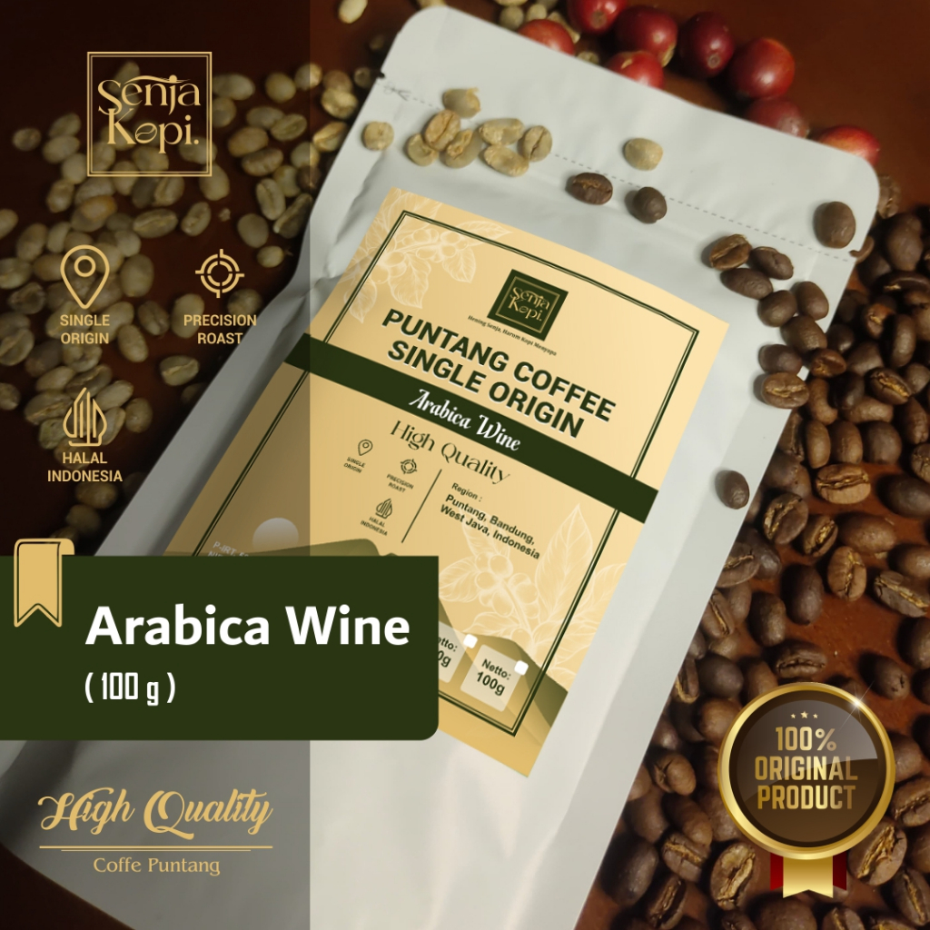 

ARABICA WINE 100g | PUNTANG SINGLE ORIGIN | REQUEST ROAST & GRINDER