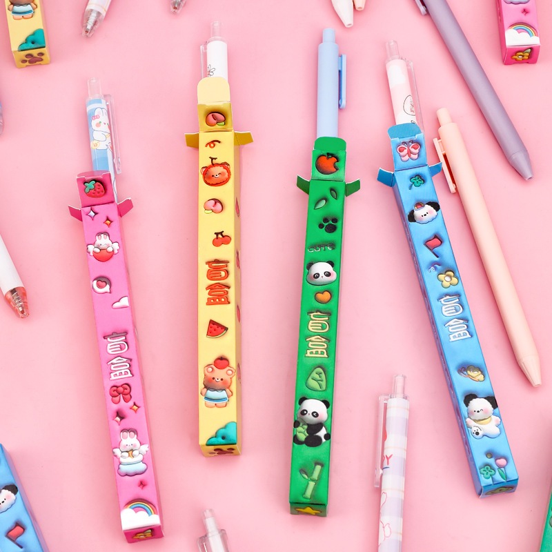 

(COD BISA) PENA BLIND BOX PULPEN MISTERY BOX PULPEN ANAK SEKOLAH LUCU 0,5 mm