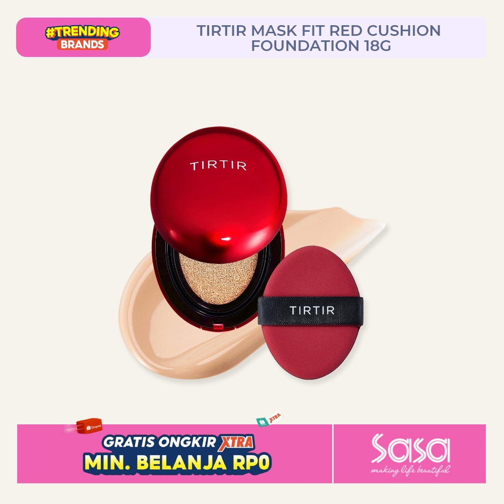 Tirtir Mask Fit Red Cushion Foundation 18g, Tirtir Official Store, Tirtir Indonesia, Cushion Tirtir 