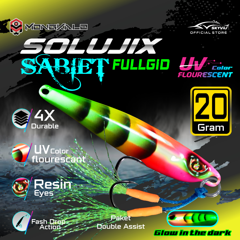 Mongkalo Solujix noFoil Full-GID Sabiet Fluorescent 20 Rainbow