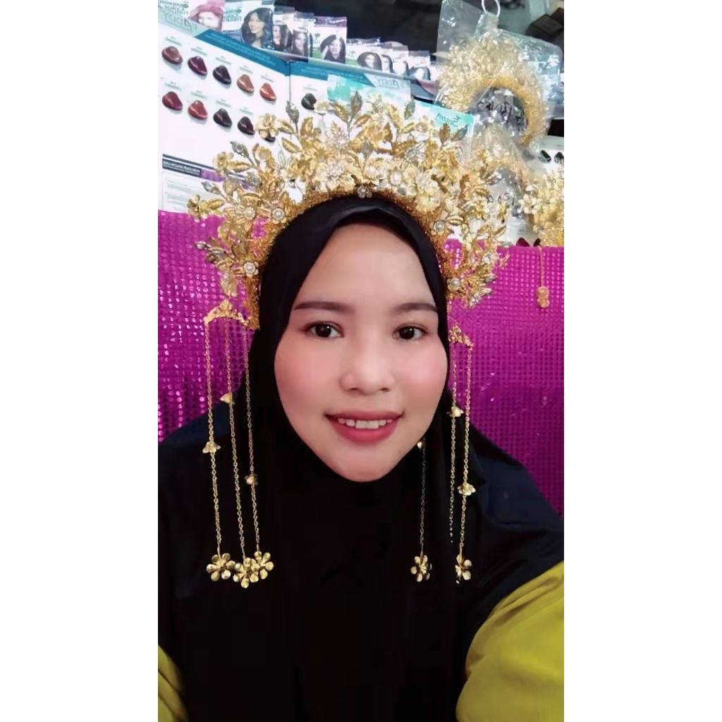 sunting mahkota Aceh moderen