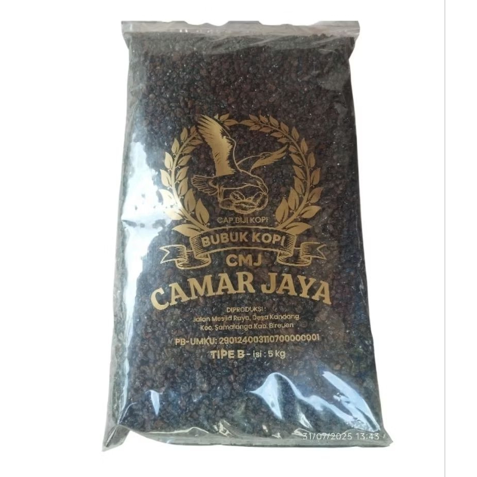 

1Kg Bubuk Kopi Saring Khas Samalanga (Merk CMJ) Tipe B