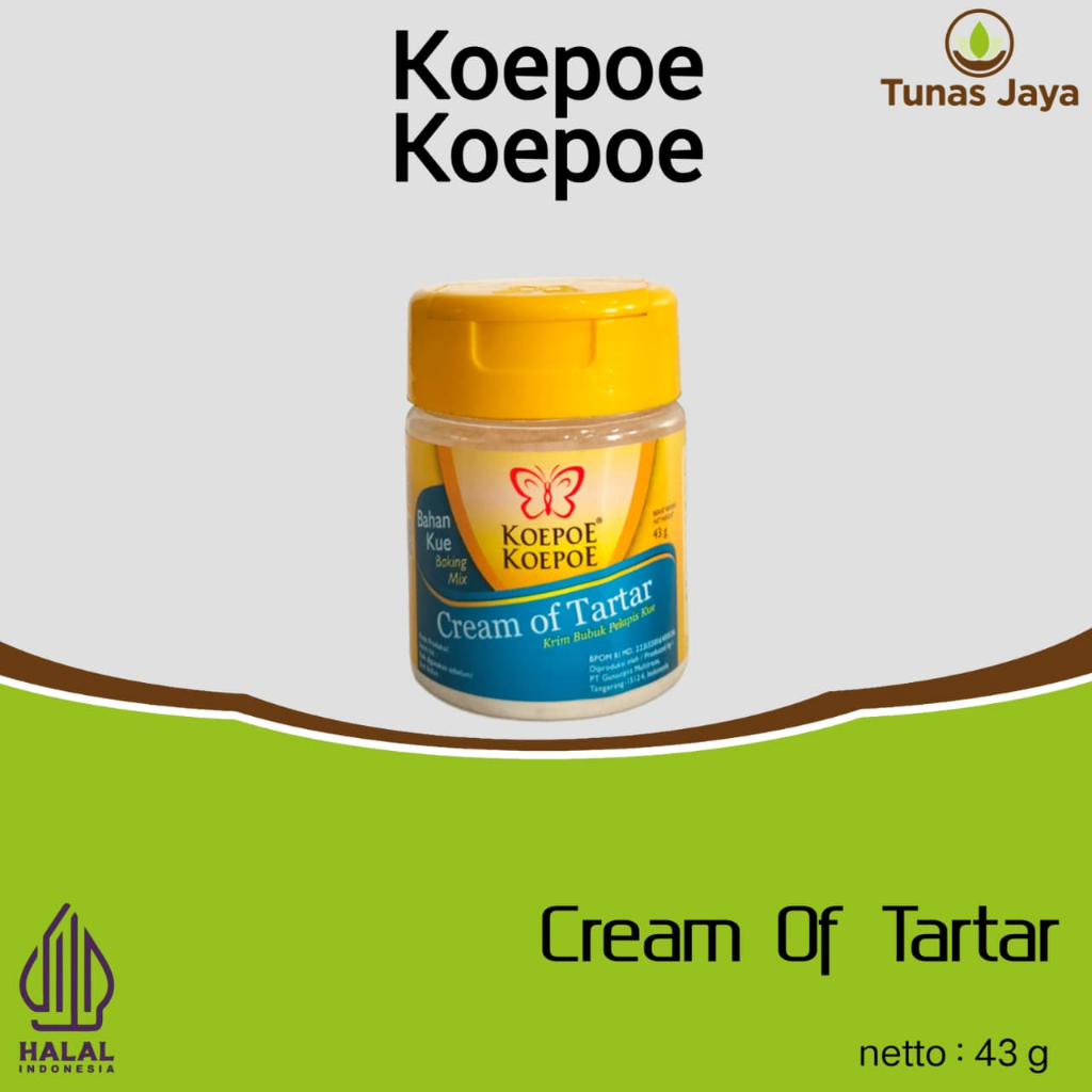 

CREAM OF TARTAR KOEPOE KOEPOE