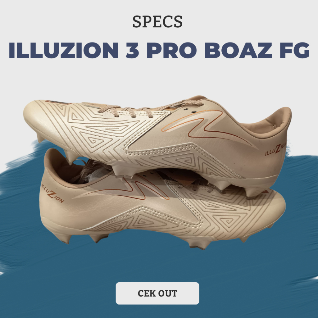 SPECS ACCELERATOR ILLUZION 3 PRO BOAZ FG-COCOA CREAM/PRISTINE/COPPER