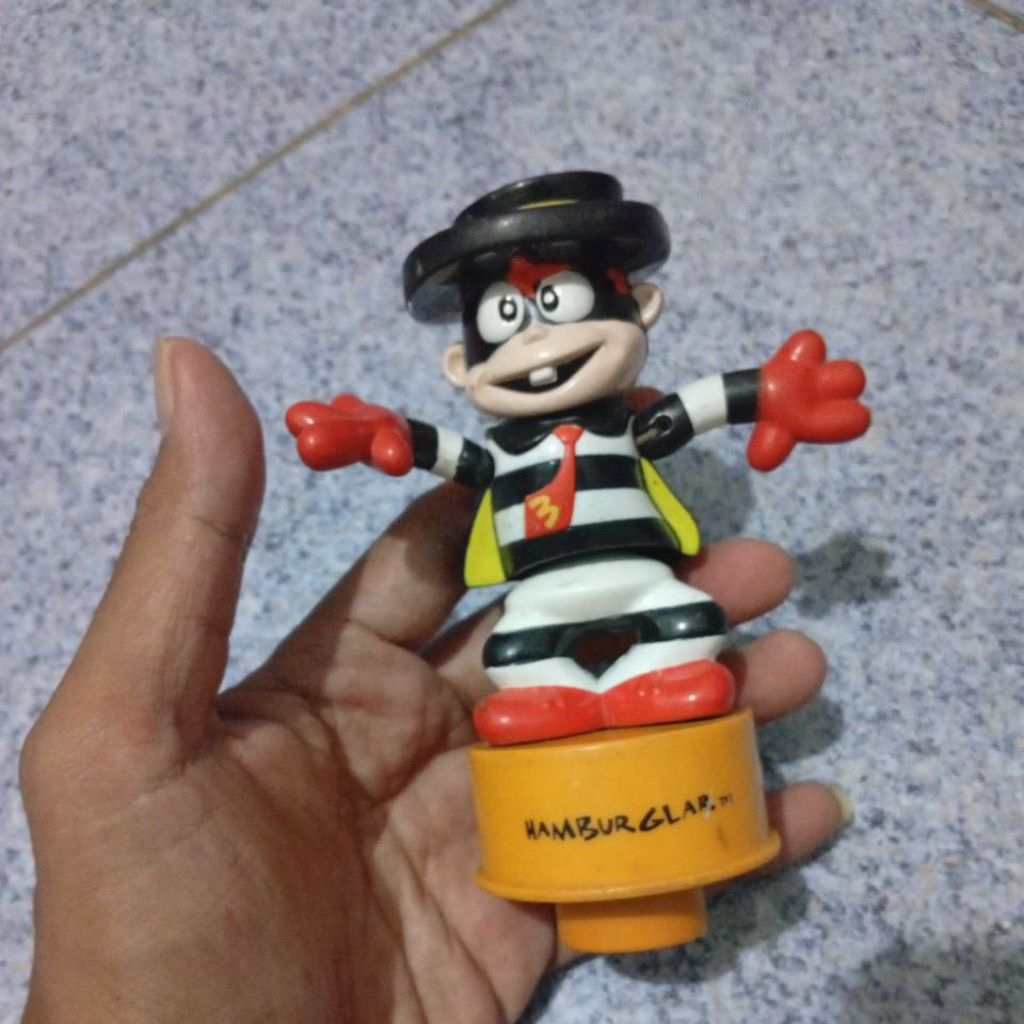 Figure Hamburglar Ronald Mcd Happy Meal 2003 McDonald's