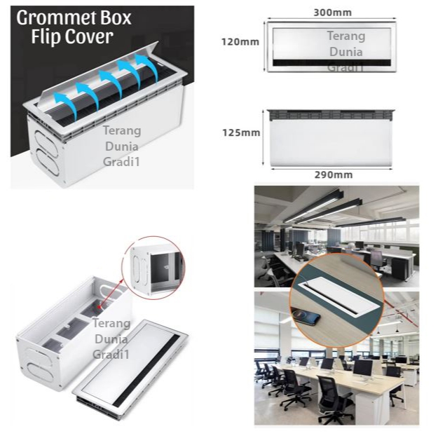 Grommet Meja Gromet Stopkontak Meja Casing Stopkontak Meja Rumah Stopkontak Meja Tutup Stopkontak Me