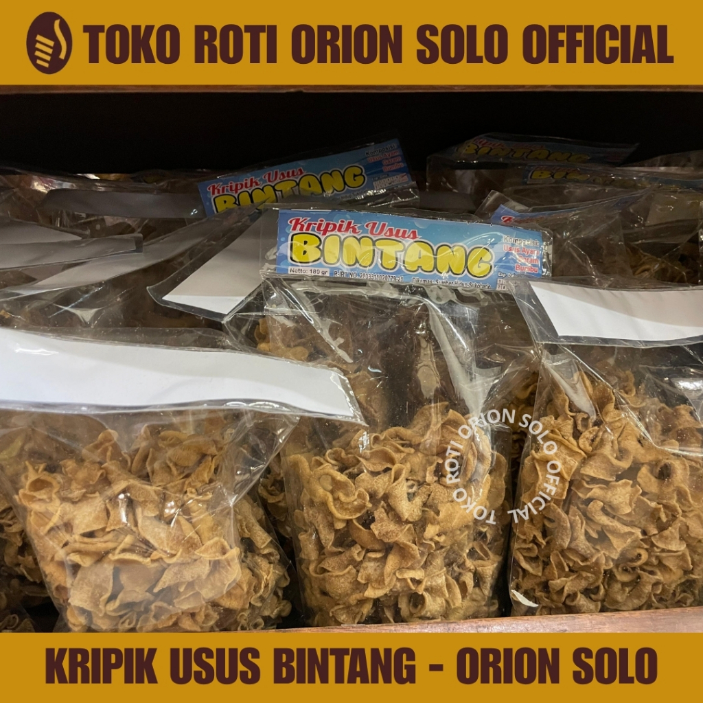 

Keripik Usus Bintang - Orion Solo