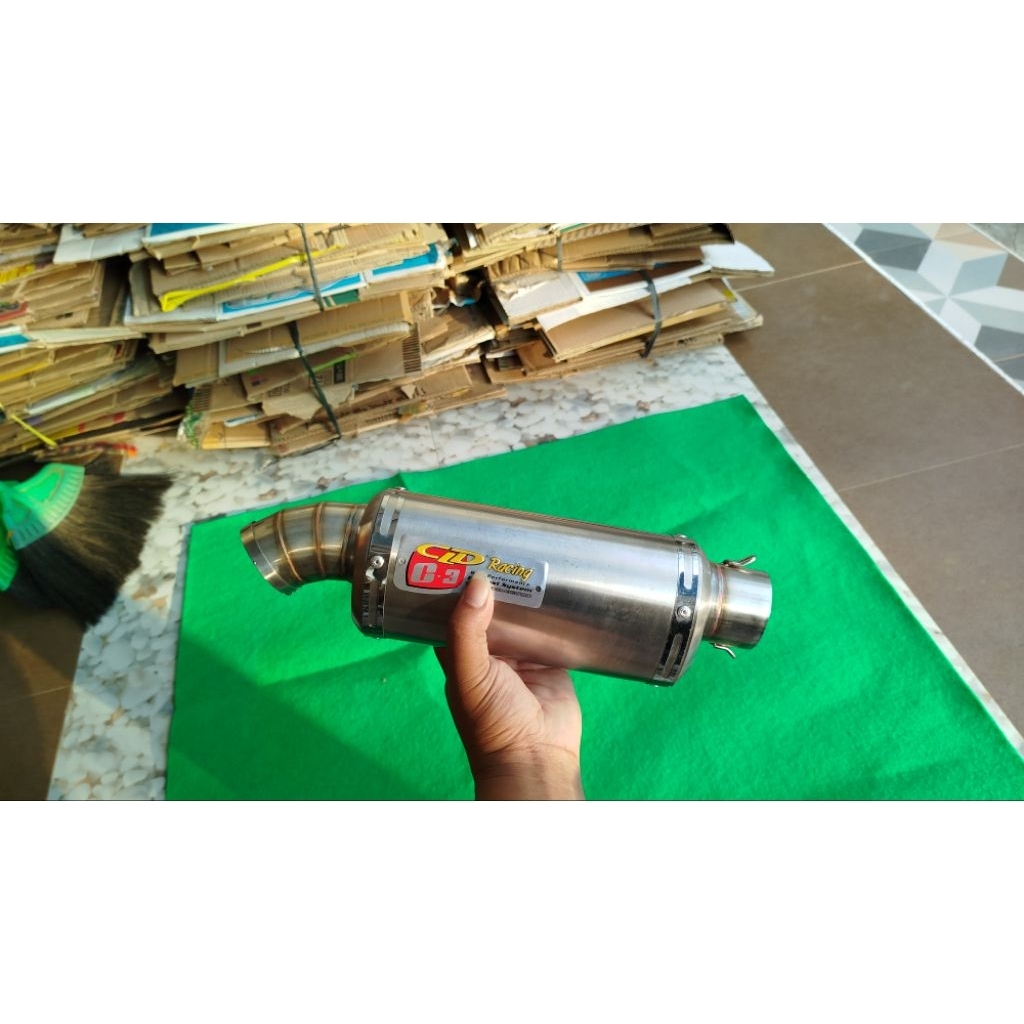 KNALPOT CLD C3 OVAL SLENCER KNALPOT RACING CLD KNALPOT CLD OVAL C3