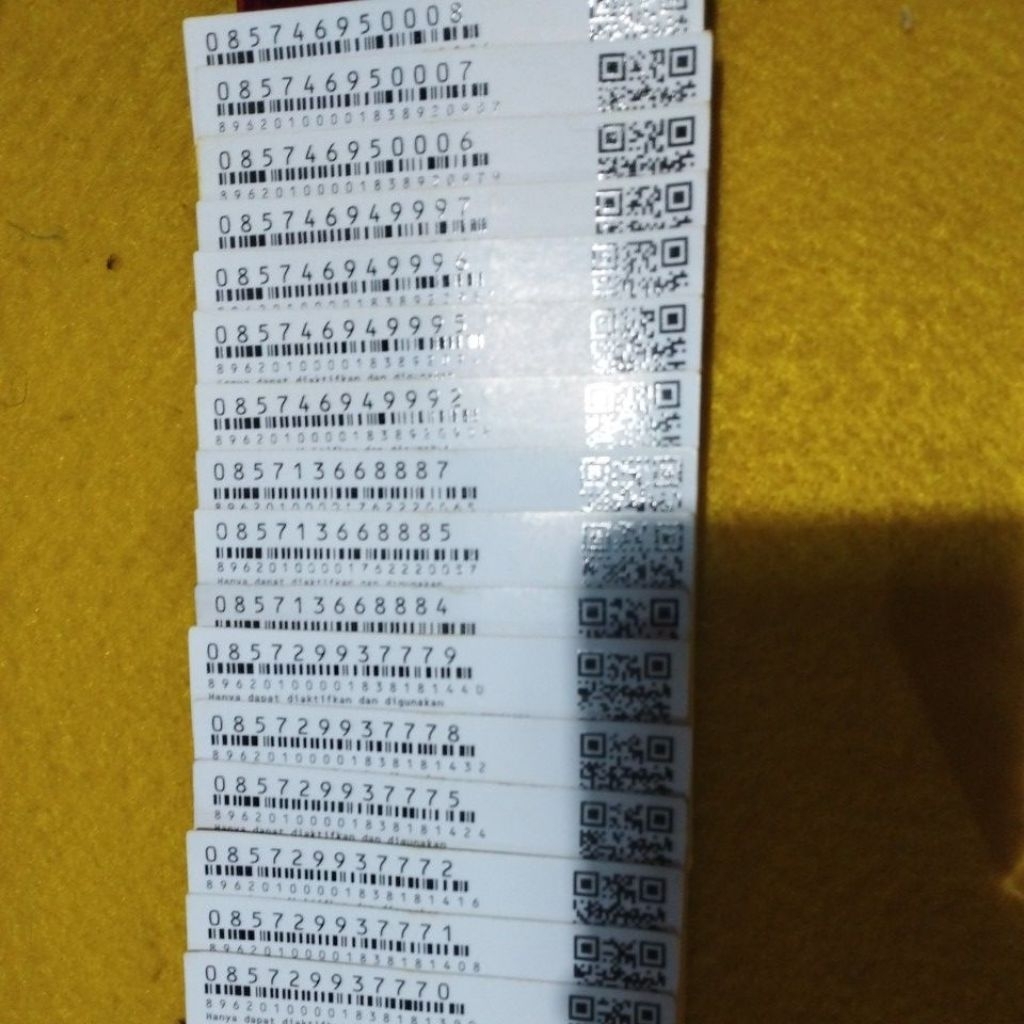 Nomor Indosat Triple - x